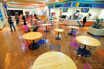 The Food Court at Rio West Mall will soon have another business. Rick's Cyber Cafe is in the process of opening another store. &copy; 2011 Gallup Independent / Brian Leddy 